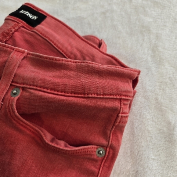 Hudson Women's‎ Krista Ankle Super Skinny Jeans  in Carrot Size 29 - Picture 16 of 16